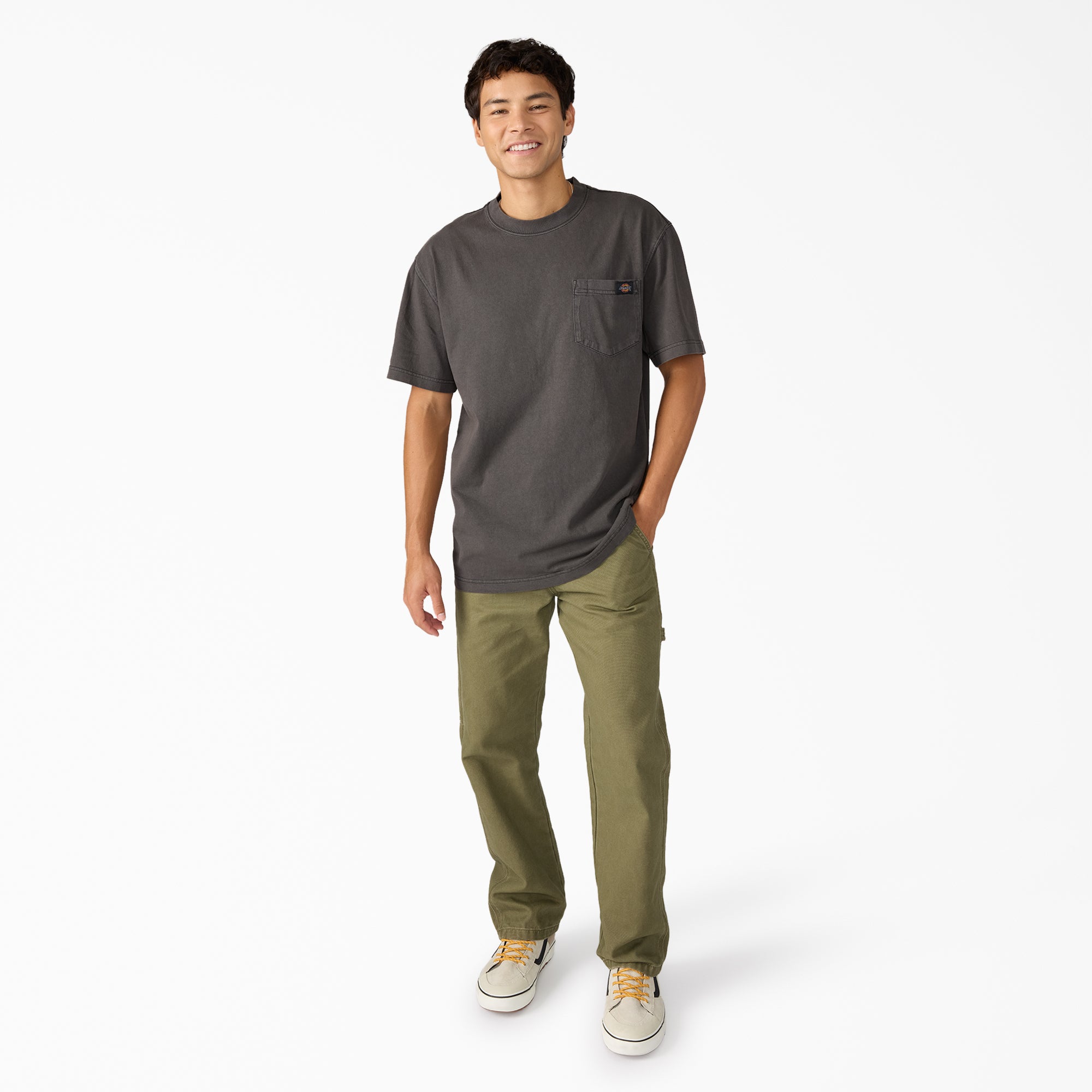 Worn In Heavyweight Pocket T-Shirt For Men|Sale | Dickies