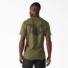 Eagle Logo Graphic T-Shirt For Sale | Dickies