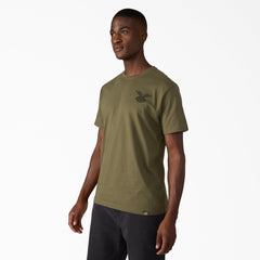 Eagle Logo Graphic T-Shirt For Sale | Dickies