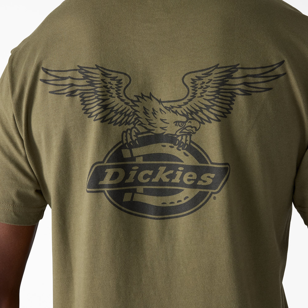 Eagle Logo Graphic T-Shirt For Sale | Dickies