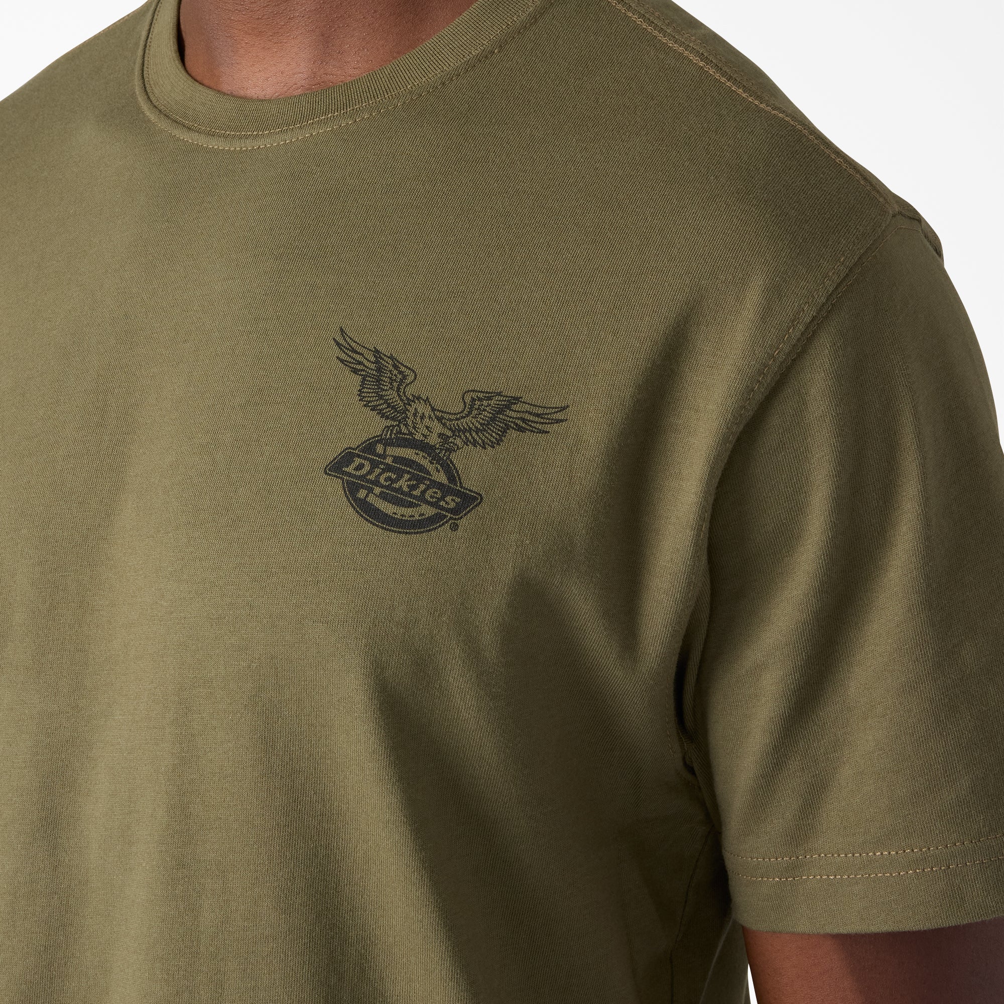 Eagle Logo Graphic T-Shirt For Sale | Dickies