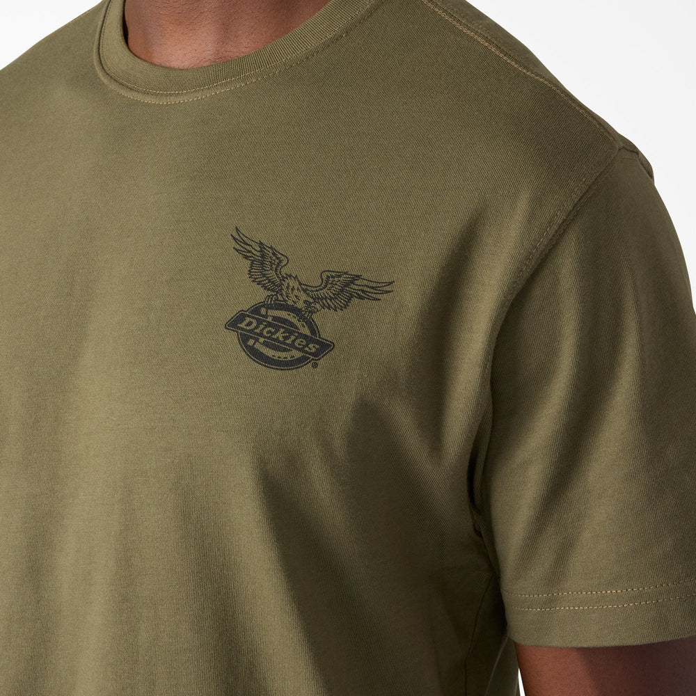 Eagle Logo Graphic T-Shirt For Sale | Dickies